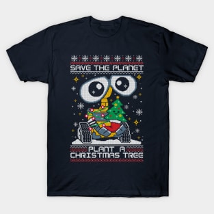 Plant a christmas tree ugly christmas sweater T-Shirt